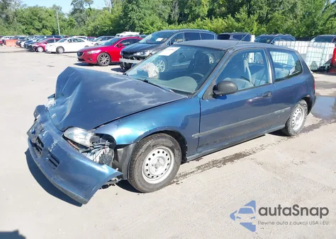 1995 Honda Civic Dx z USA, uszkodzony, nr VIN 2HGEH2364SH504206